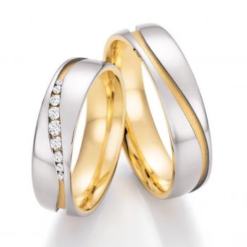 Nowotny-Collection Ruesch Trauringe Exclusive 66-42150-055+66-42160-055